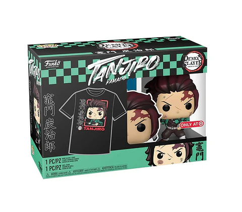 Funko Pop! & Tee Bundle: Tanjiro Kamado #867 Target - Demon Slayer