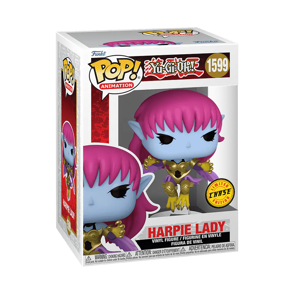 Funko Pop! Harpie Lady (Chase) #1599 - Yu Gi Oh! 1