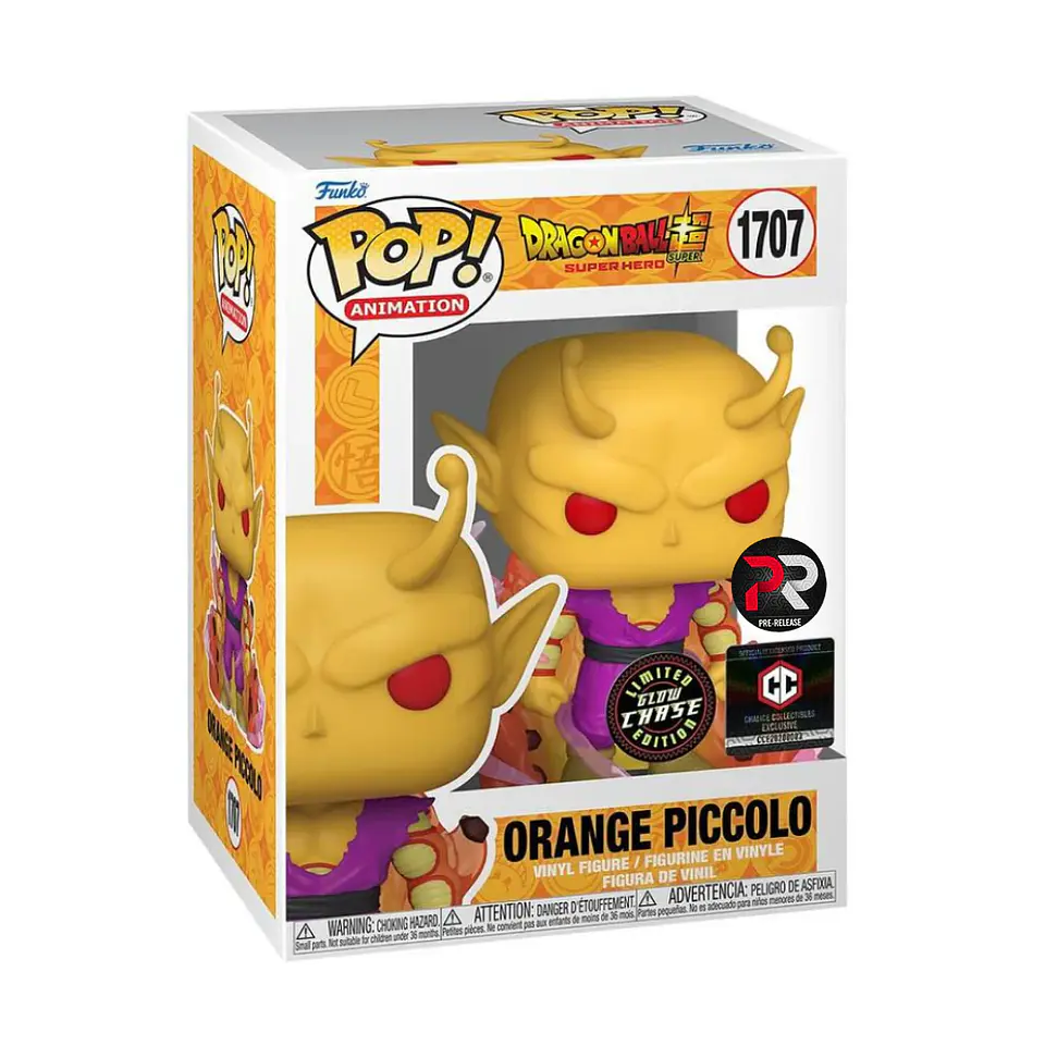 Funko Pop! Orange Piccolo (Glow Chase) #1707 Chalice Collectibles (PR) - Dragon Ball Super: Super Hero 1