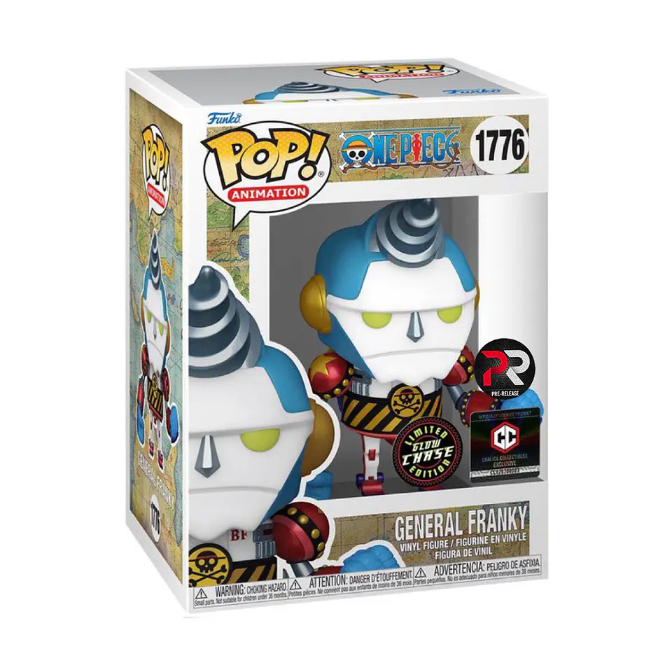 Funko Pop! General Franky (Glow Chase) #1776 Chalice Collectibles (PR) - One Piece 1