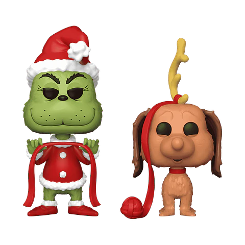 Funko Pop! Grinch & Max 2pack - How the Grinch Stole Christmas! (Dr. Seuss)