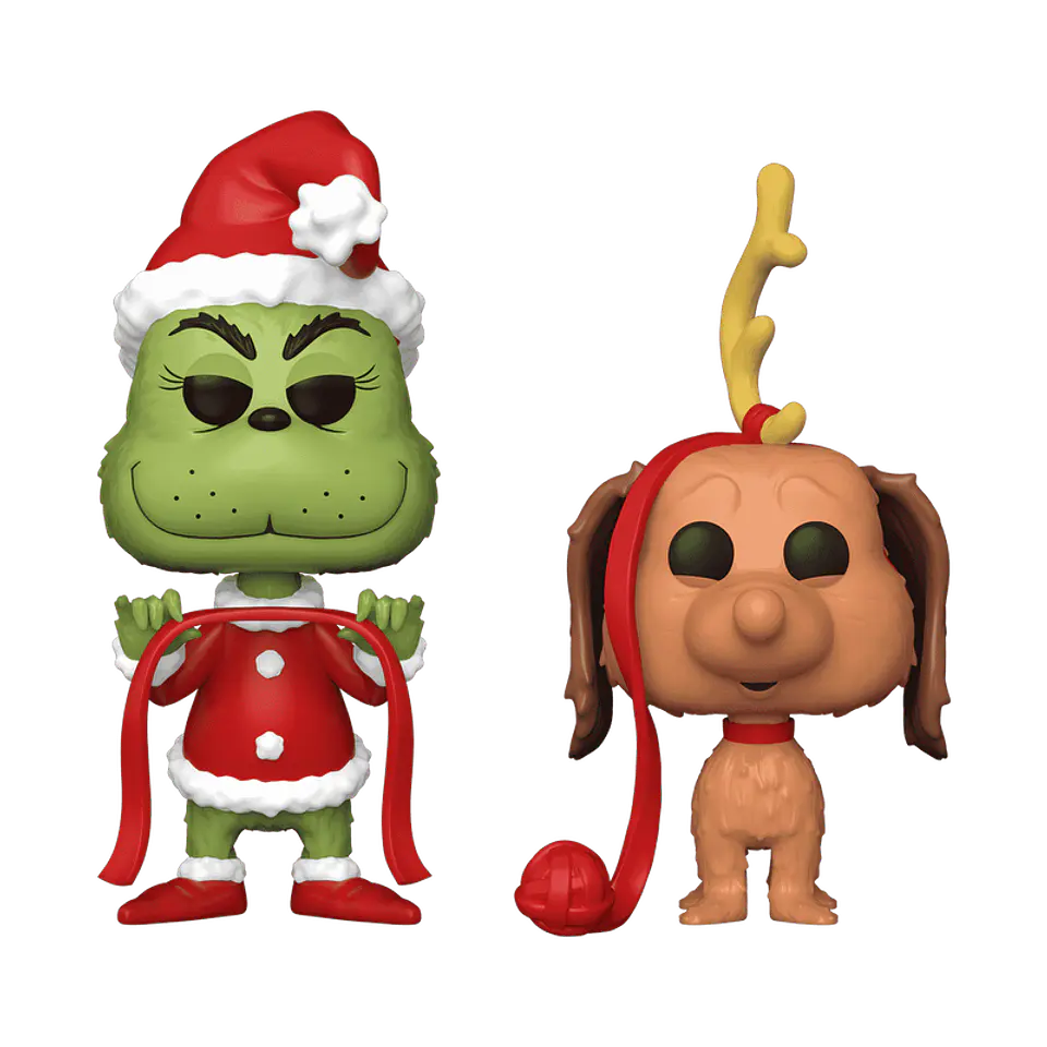 Funko Pop! Grinch & Max 2pack - How the Grinch Stole Christmas! (Dr. Seuss) 2