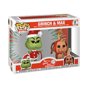 Funko Pop! Grinch & Max 2pack - How the Grinch Stole Christmas! (Dr. Seuss)