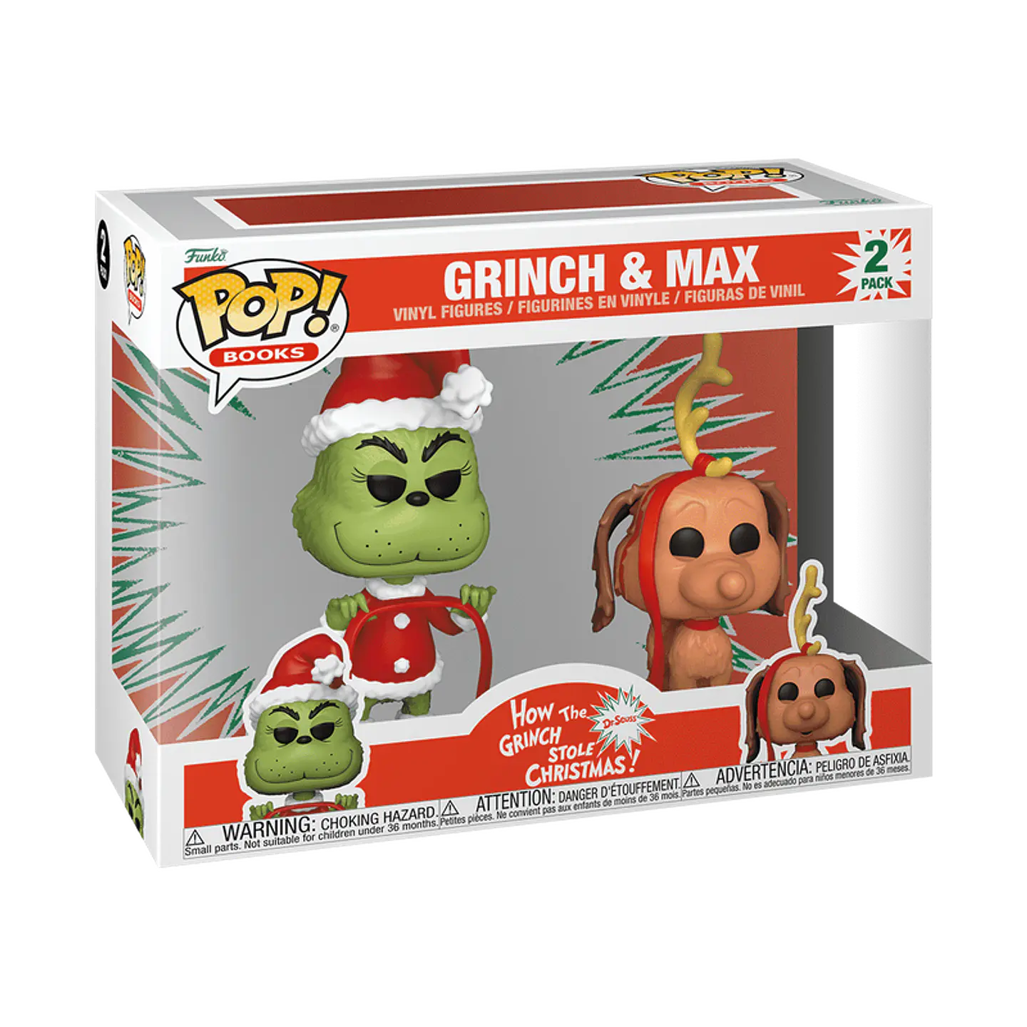 Funko Pop! Grinch & Max 2pack - How the Grinch Stole Christmas! (Dr. Seuss) 1