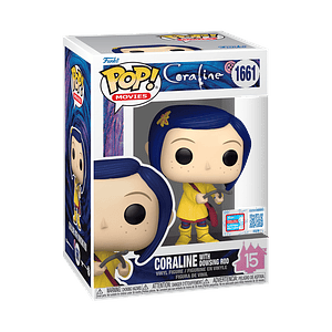Funko Pop! Coraline with Dowsing Rod #1661 NYCC - Coraline