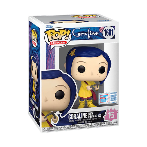 Funko Pop! Coraline with Dowsing Rod #1661 NYCC - Coraline