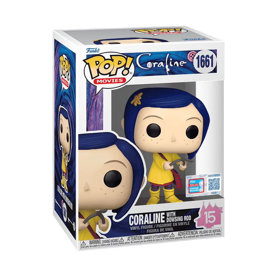 Funko Pop! Coraline with Dowsing Rod #1661 NYCC - Coraline 1
