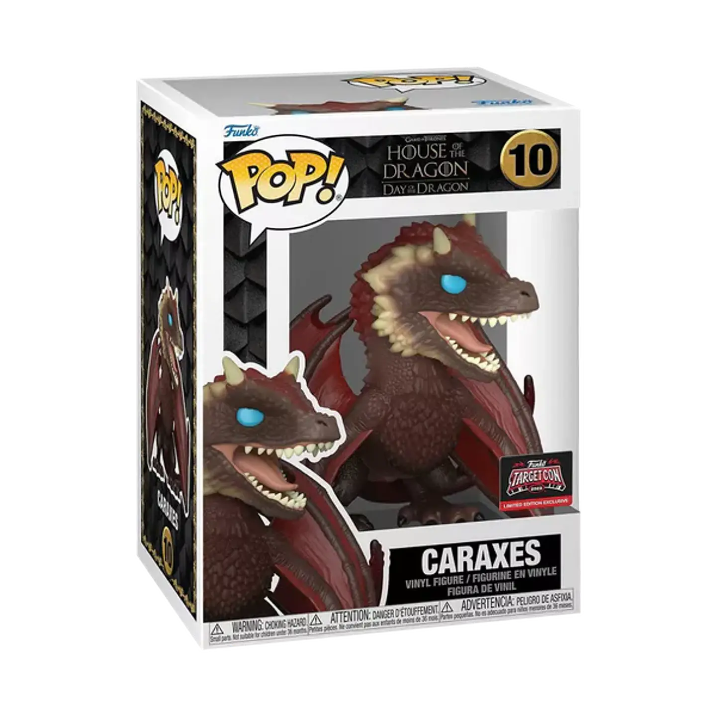 Funko Pop! Caraxes #10 TargetCon - House Of The Dragon 1