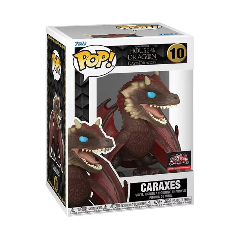 Funko Pop! Caraxes #10 TargetCon - House Of The Dragon 1