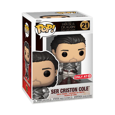Funko Pop! Ser Criston Cole #21 Target - House Of The Dragon