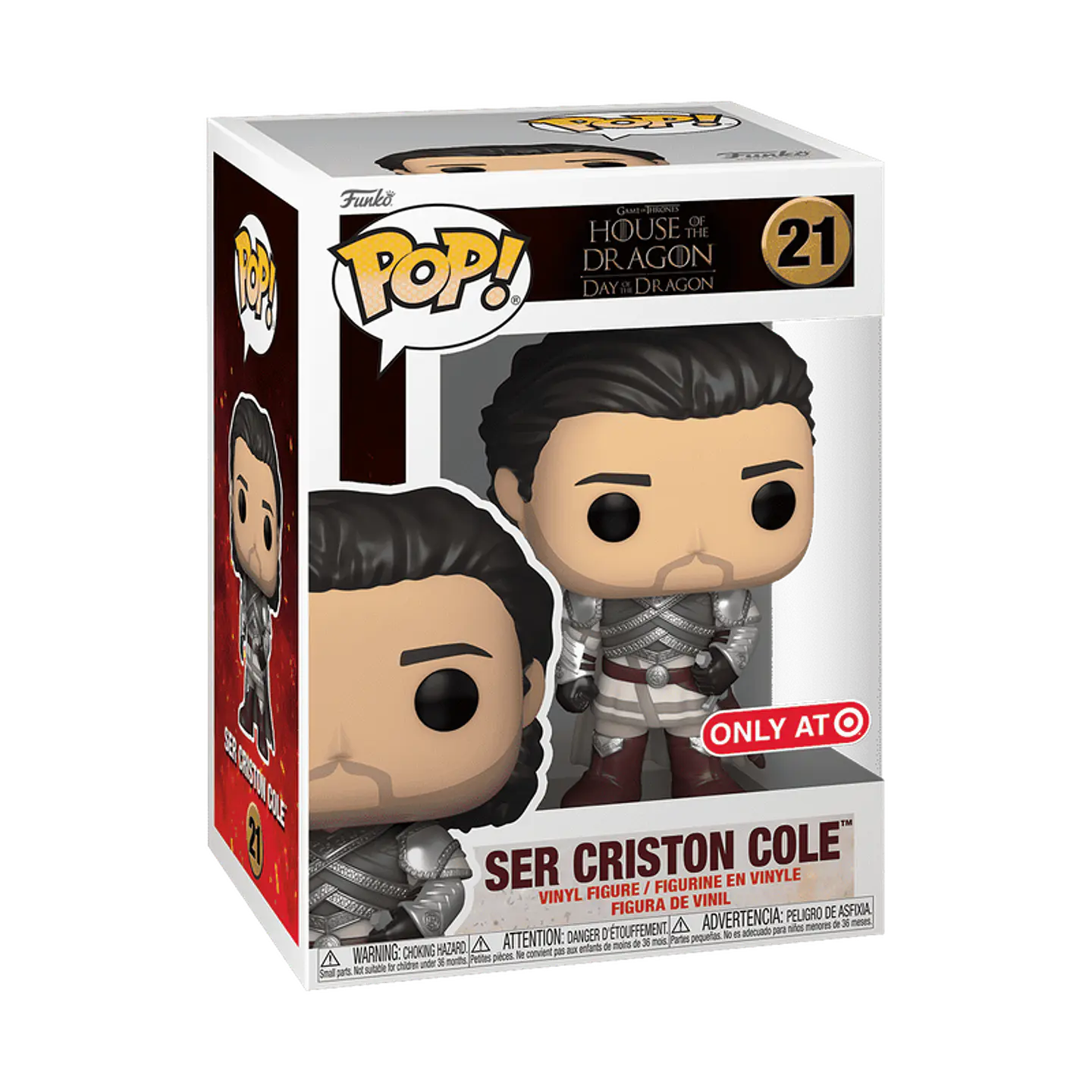 Funko Pop! Ser Criston Cole #21 Target - House Of The Dragon 1