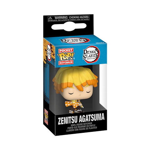 Llavero Zenitsu Agatsuma Pocket POP! - Demon Slayer