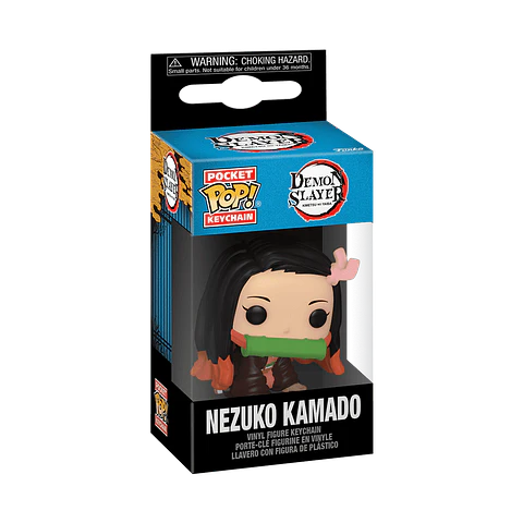 Llavero Nezuko Kamado Pocket POP! - Demon Slayer