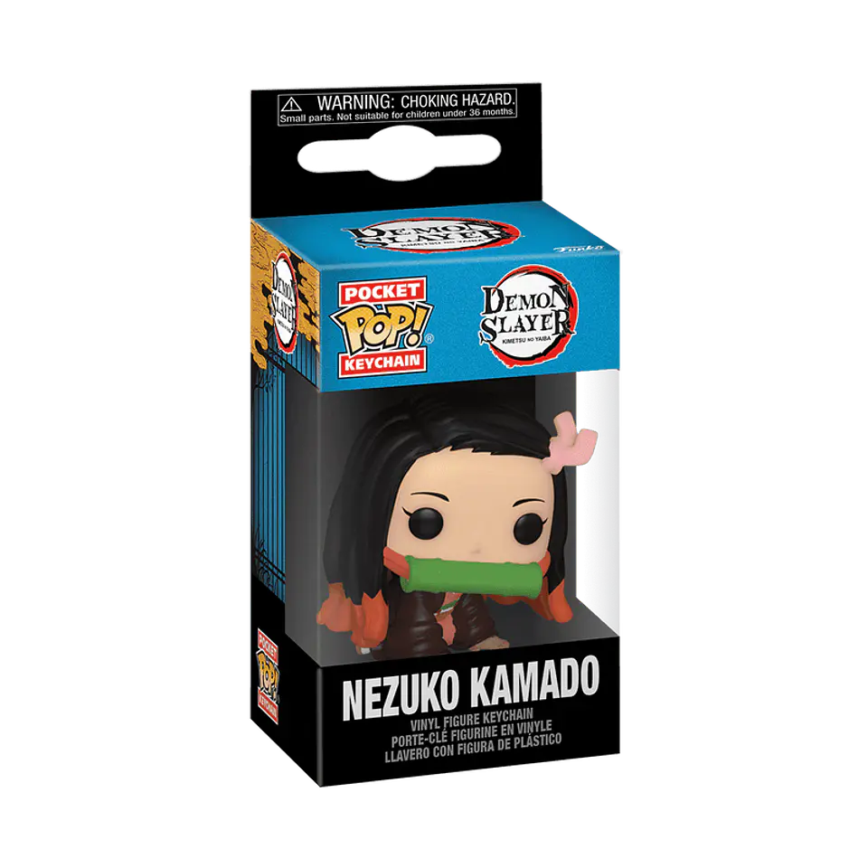 Llavero Nezuko Kamado Pocket POP! - Demon Slayer 1
