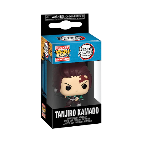 Llavero Tanjiro Kamado Pocket POP! - Demon Slayer