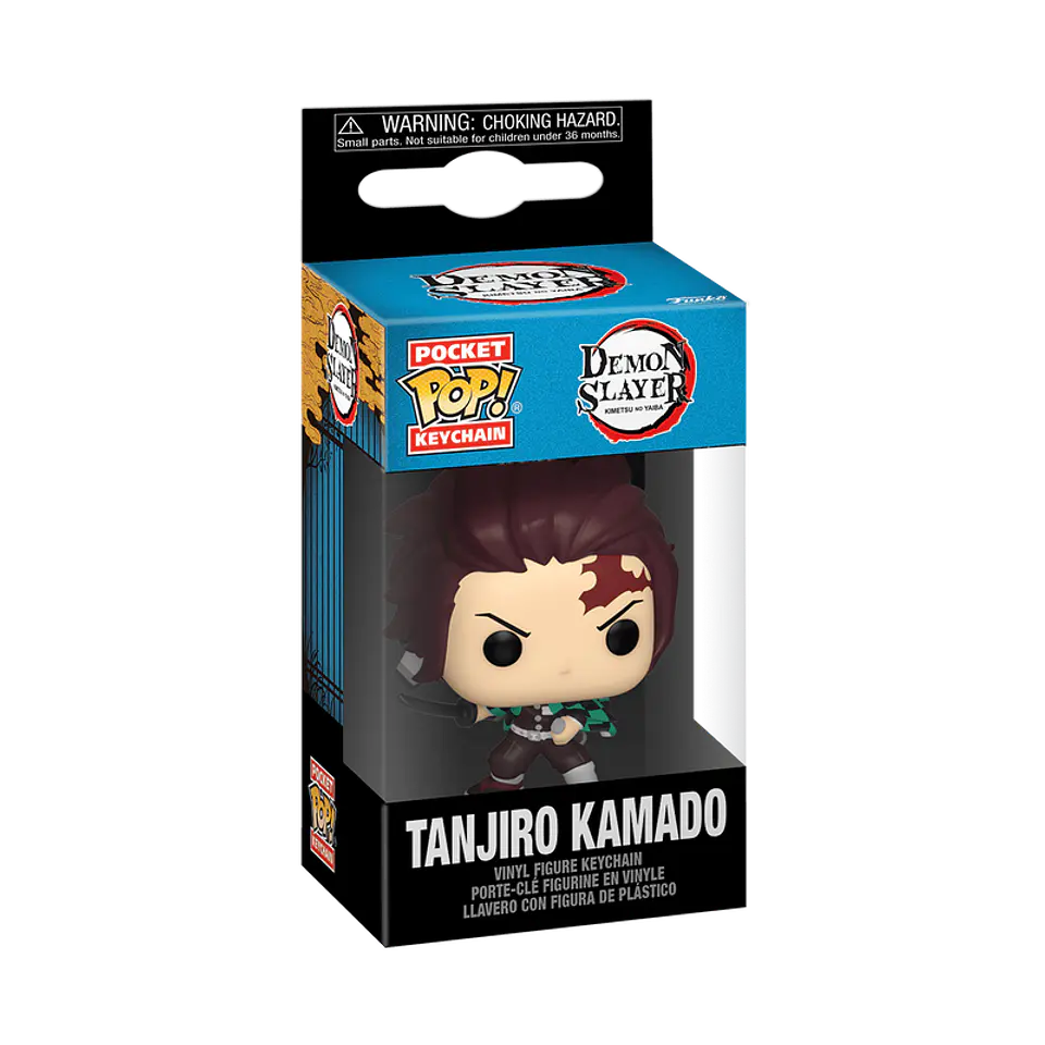 Llavero Tanjiro Kamado Pocket POP! - Demon Slayer 1