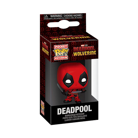 Llavero Deadpool Pocket POP! - Deadpool y Wolverine