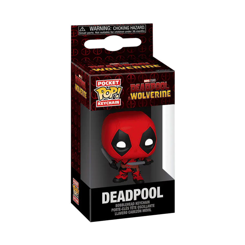 Llavero Deadpool Pocket POP! - Deadpool y Wolverine 1