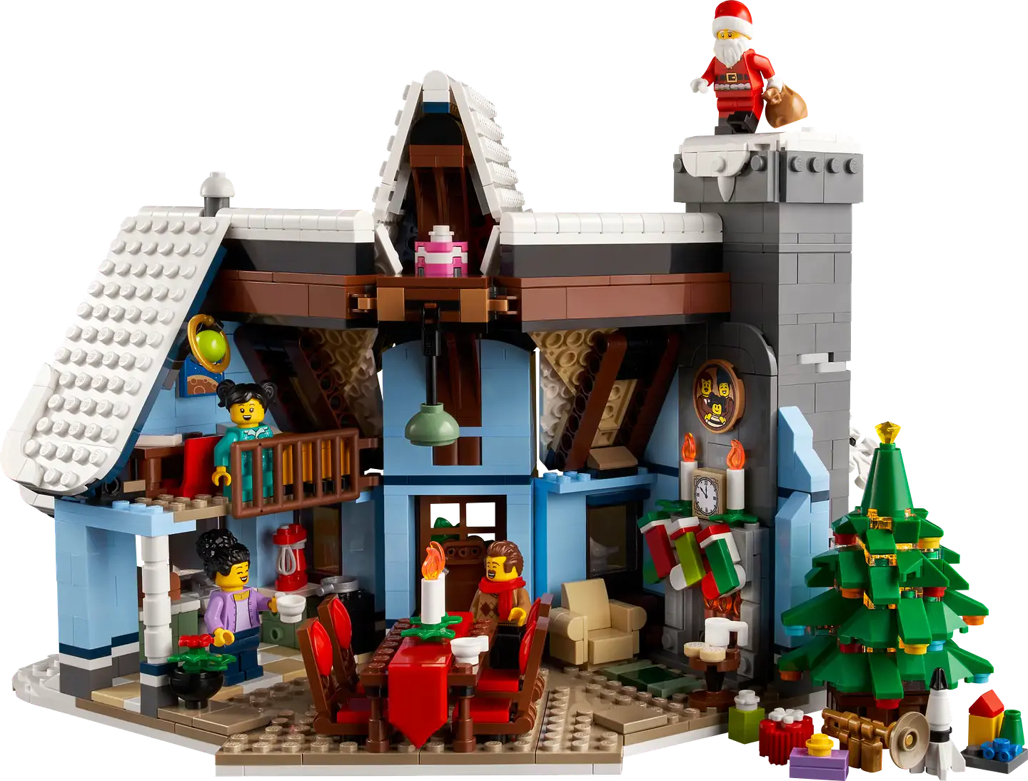 LEGO 10293: Visita de Papá Noel 4