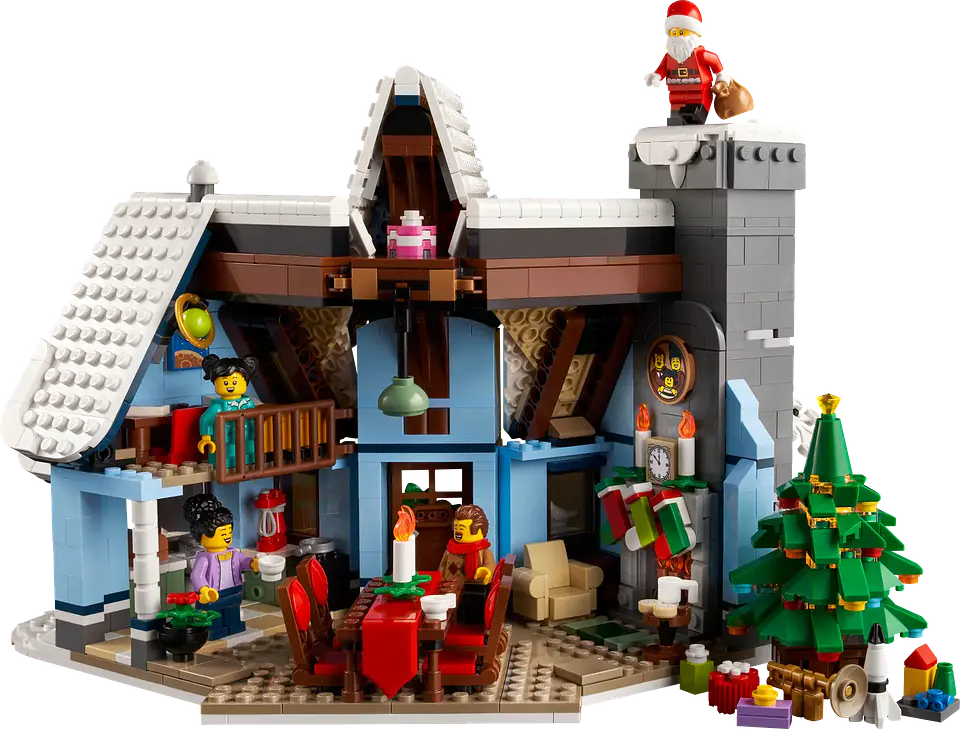 LEGO 10293: Visita de Papá Noel 4