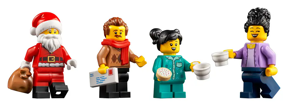 LEGO 10293: Visita de Papá Noel 5