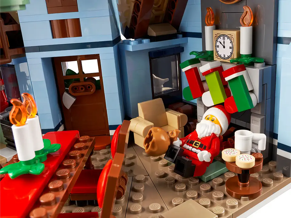 LEGO 10293: Visita de Papá Noel 7