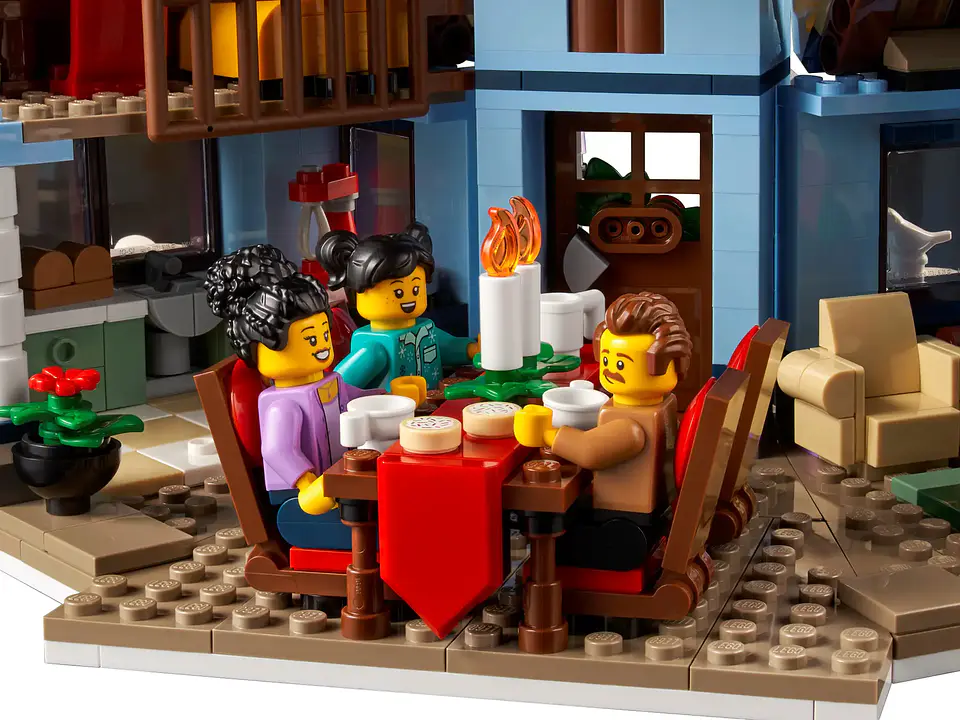 LEGO 10293: Visita de Papá Noel 8