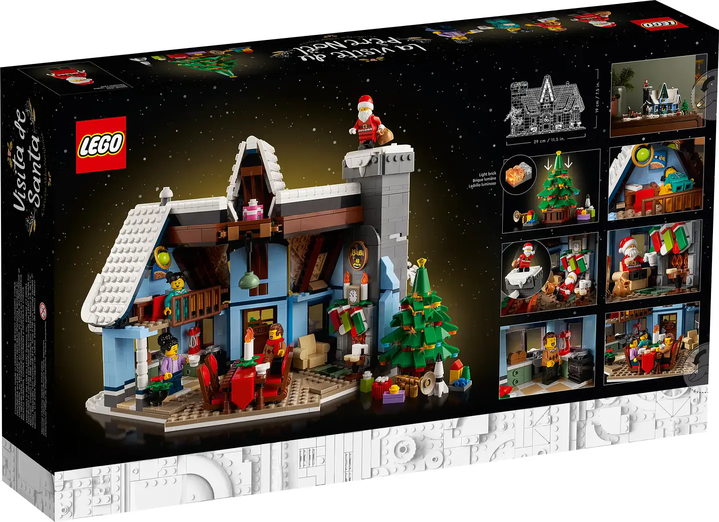 LEGO 10293: Visita de Papá Noel 9