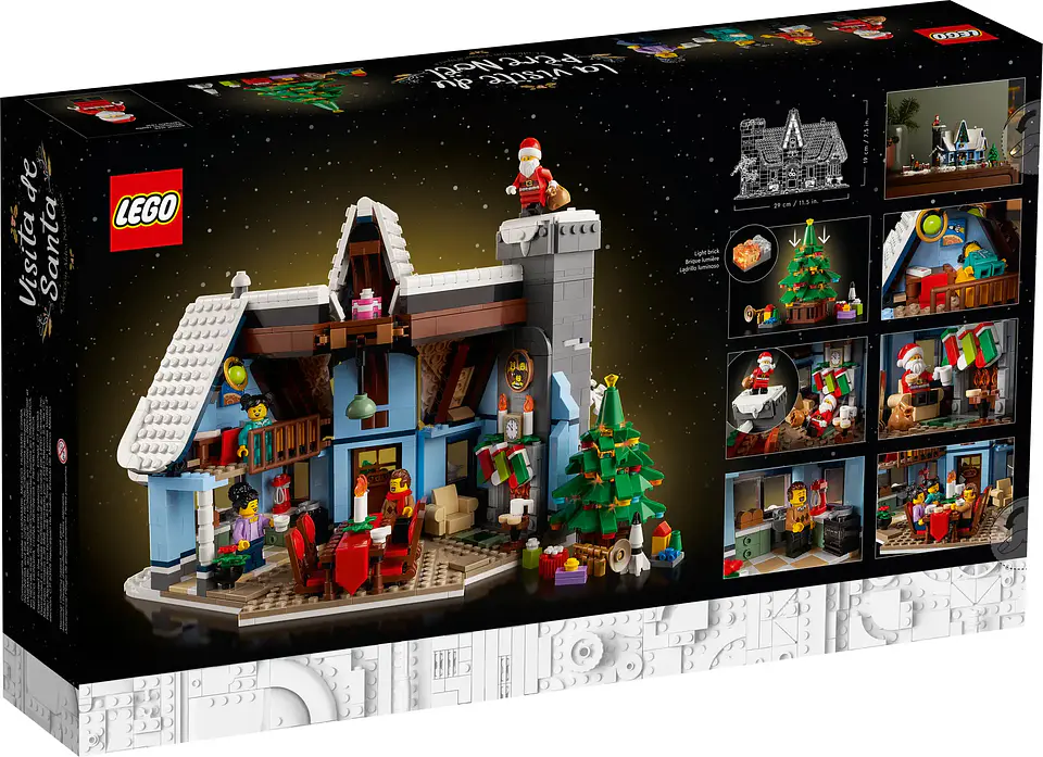 LEGO 10293: Visita de Papá Noel 9