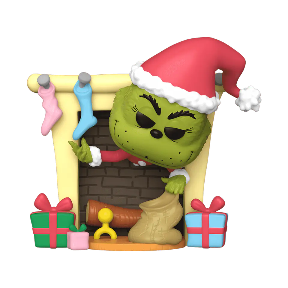 Funko Pop! Deluxe: Grinch with bag #35 - How the Grinch Stole Christmas! (Dr. Seuss) 2