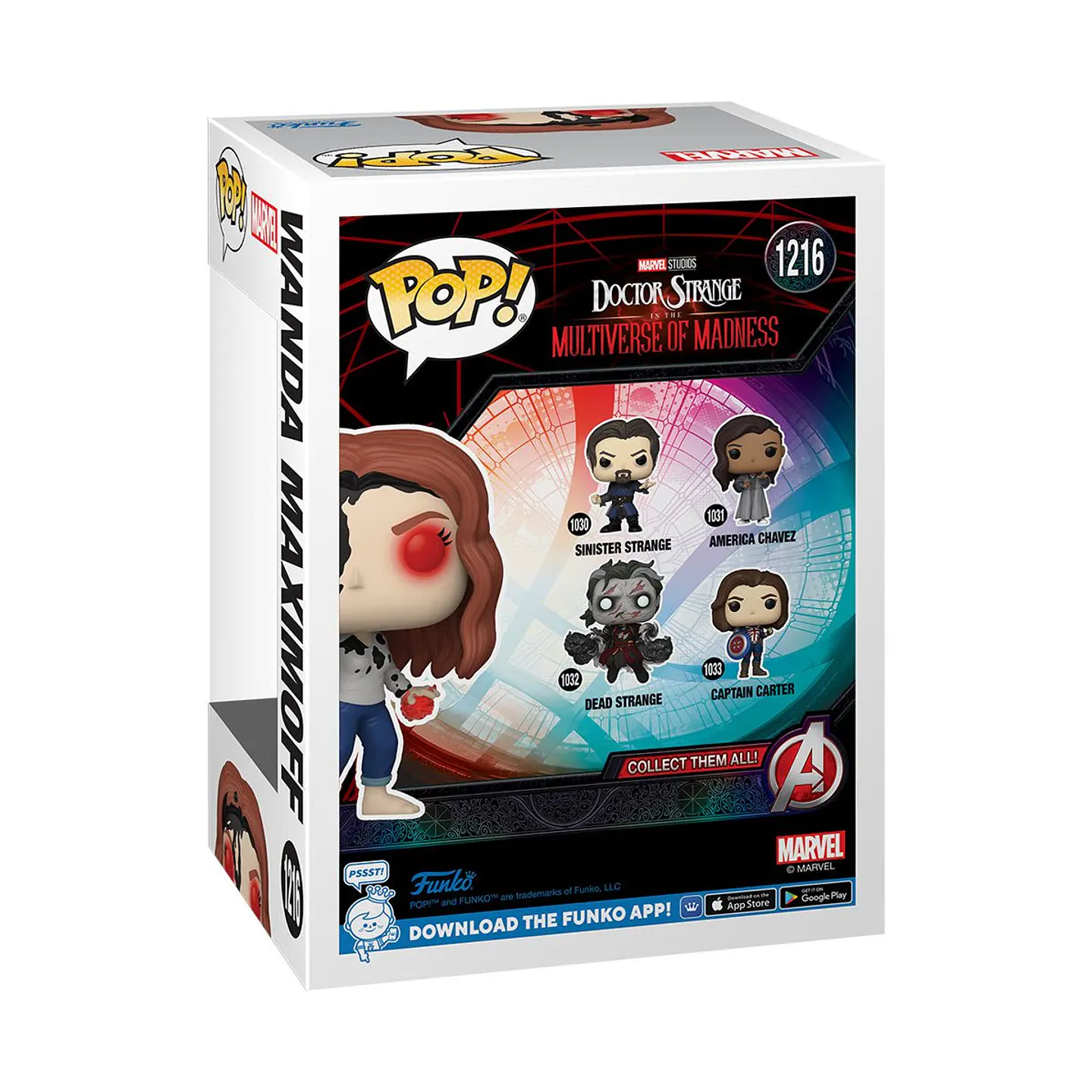 Funko Pop! Wanda Maximoff #1216 Glow In The Dark - Doctor Strange in the Multiverse of Madness 4
