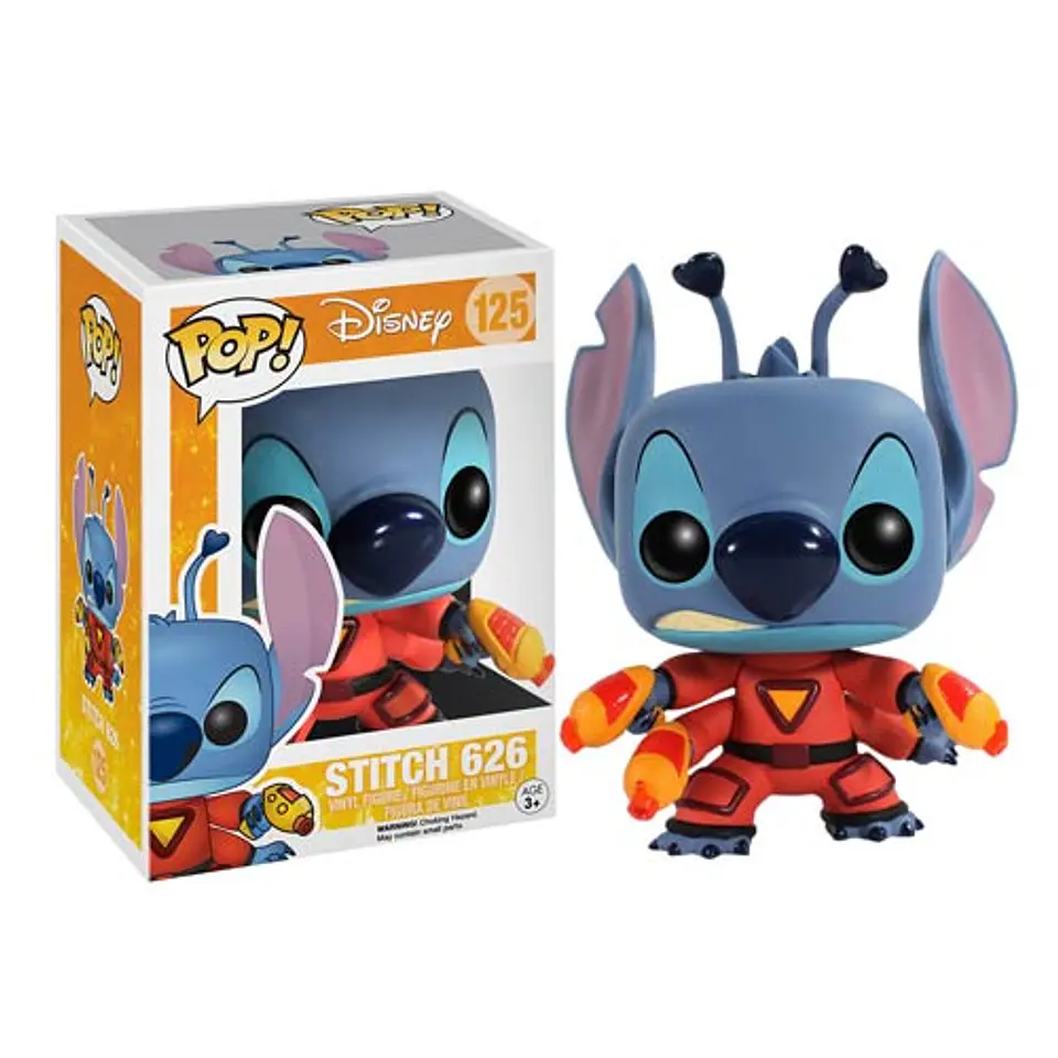Funko Pop! Stitch (Experimento 626) #125 - Disney: Lilo & Stitch 1