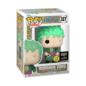 Funko Pop! Roronoa Zoro  (Glow In The Dark) #327 Kody Trading - One Piece