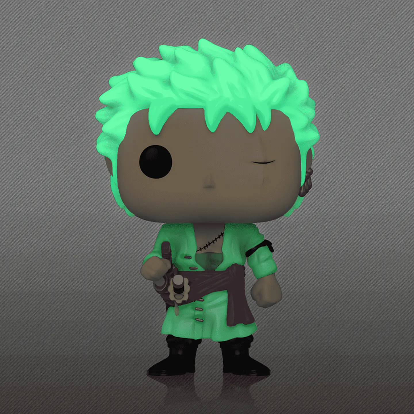 Funko Pop! Roronoa Zoro  (Glow In The Dark) #327 Kody Trading - One Piece 3