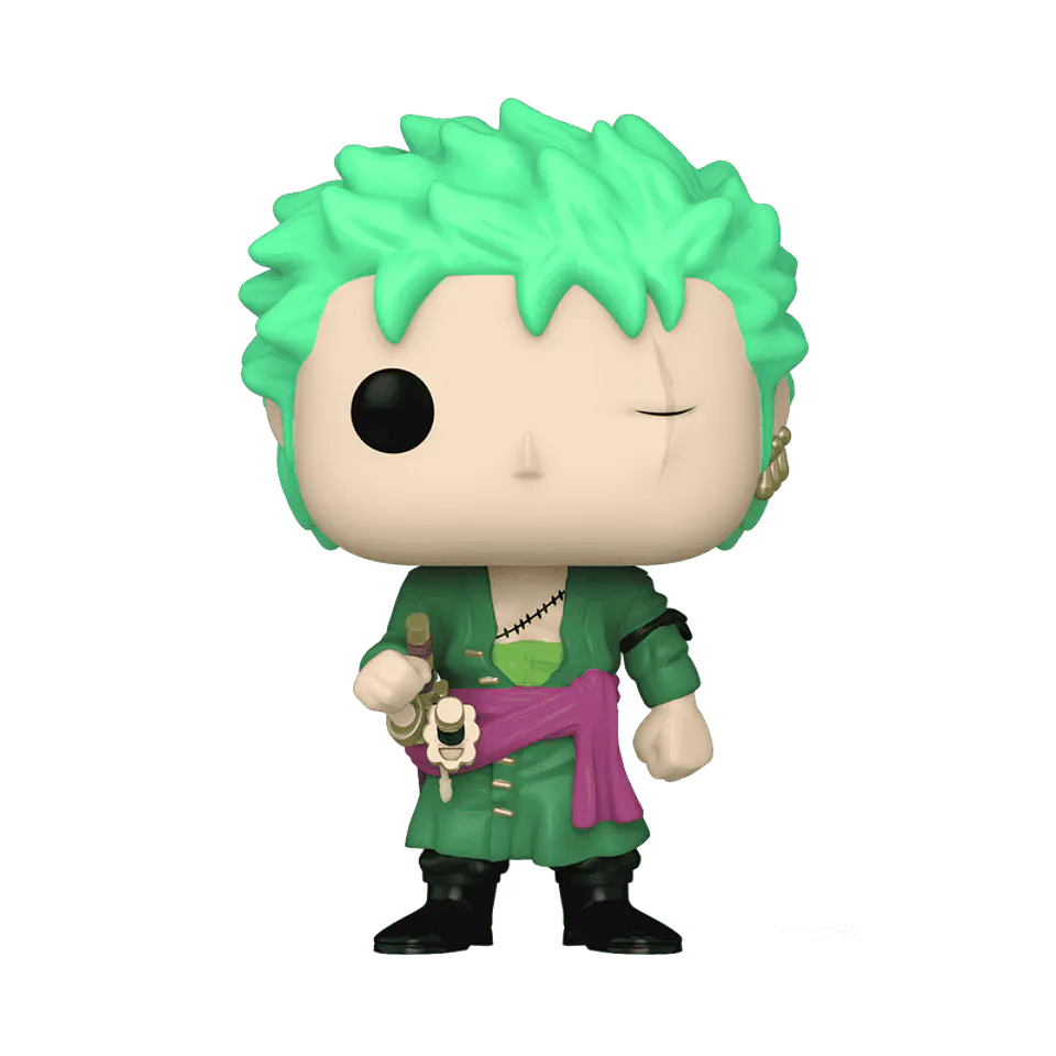 Funko Pop! Roronoa Zoro  (Glow In The Dark) #327 Kody Trading - One Piece 2