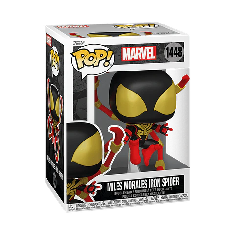 Funko Pop! Miles Morales Iron Spider #1448 - Marvel: Spider-Man