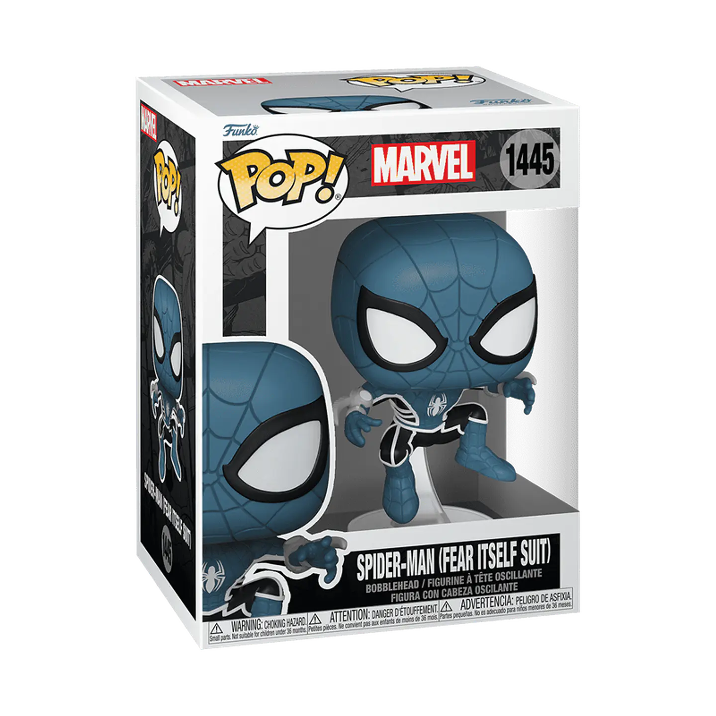 Funko Pop! Spiderman (Fear Itself Suit) (Glow in the dark) #1445 - Marvel: Spider-Man 1