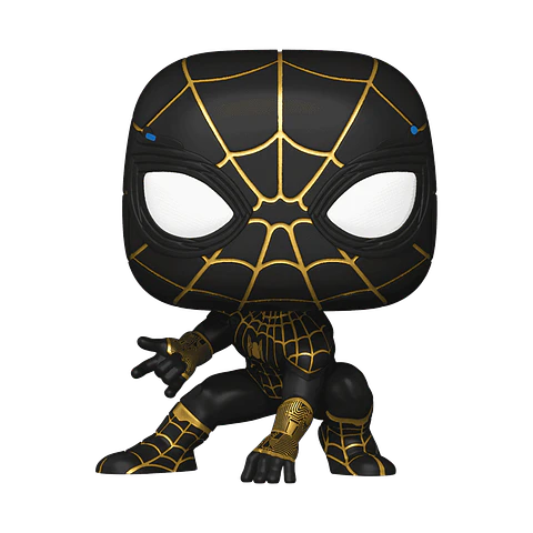 Funko Pop! Spiderman (Black and gold suit) #911 - Marvel: Spider-Man No Way Home