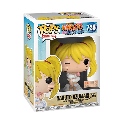Funko Pop! Naruto Uzumaki (Sexy Jutsu) #726 BoxLunch - Naruto Shippuden