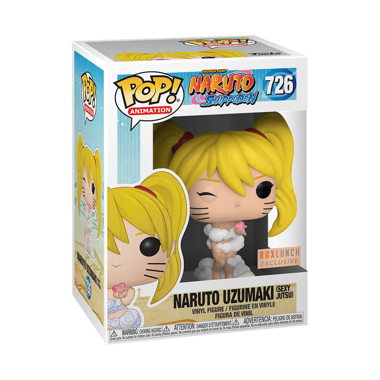 Funko Pop! Naruto Uzumaki (Sexy Jutsu) #726 BoxLunch - Naruto Shippuden 1