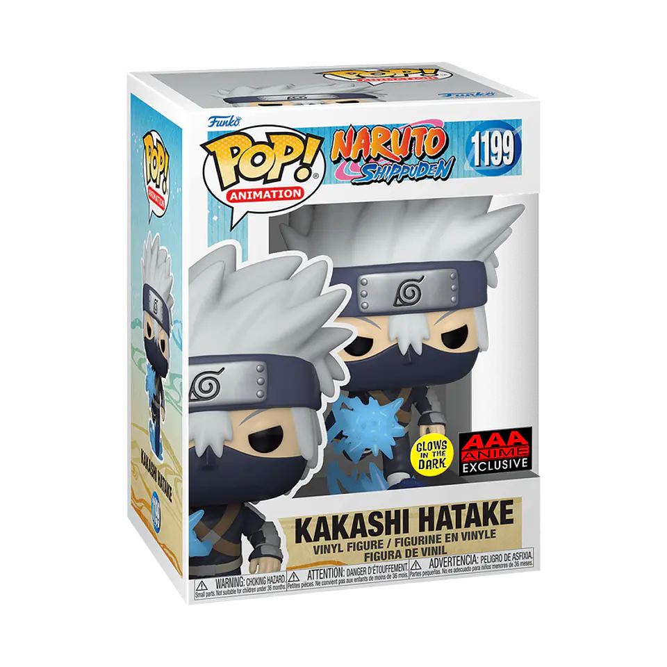 Funko Pop! Kakashi Hatake #1199 AAA Anime Exclusive - Naruto Shippuden 1