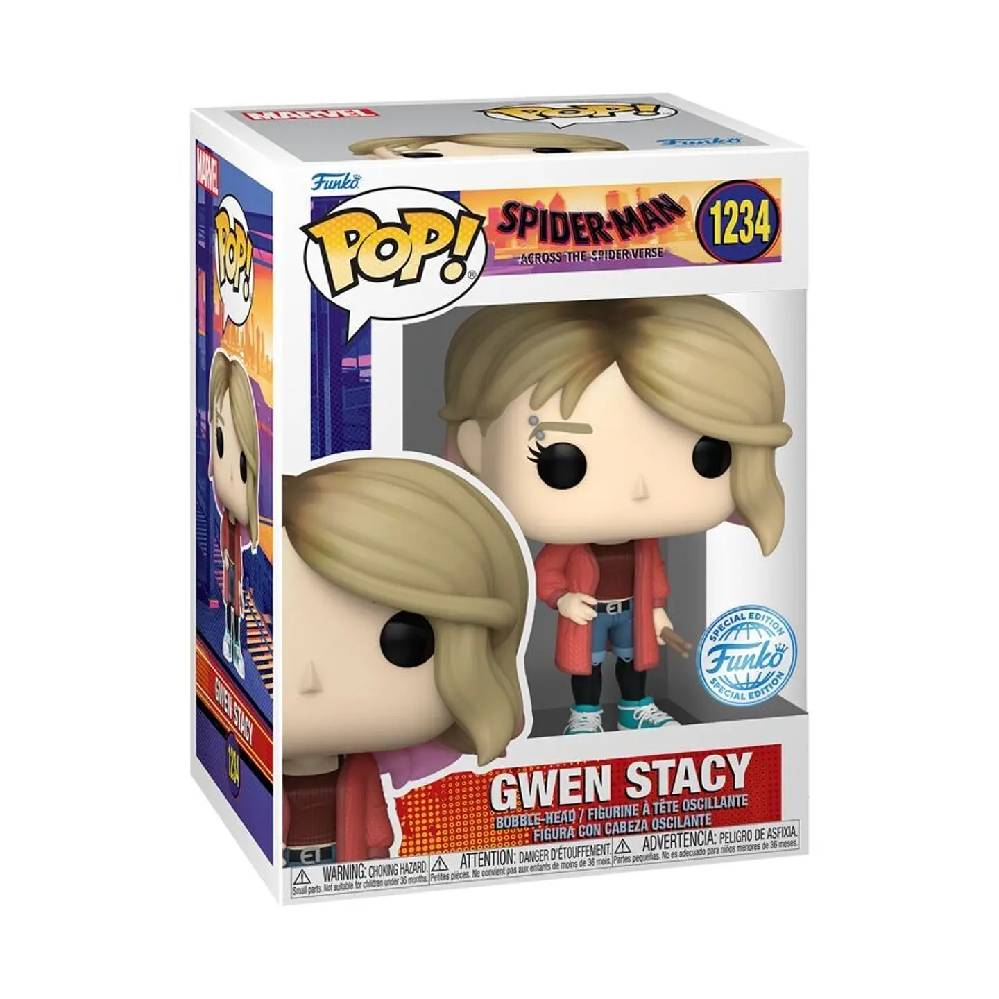 Funko Pop! Gwen Stacy #1234 Special Edition - Spider-Man Across The Spiderverse 1
