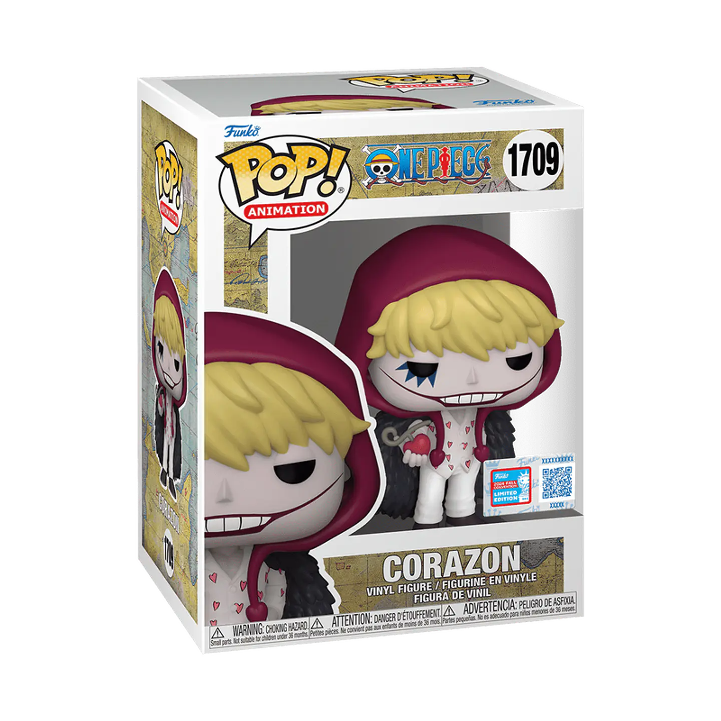 Funko Pop! Corazon with Devil Fruit #1709 NYCC - One Piece 1