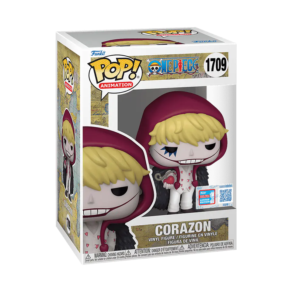 Funko Pop! Corazon with Devil Fruit #1709 NYCC - One Piece 1