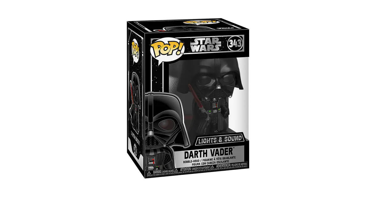 Funko Pop! Darth Vader (Lights & Sounds) #343 - Star 