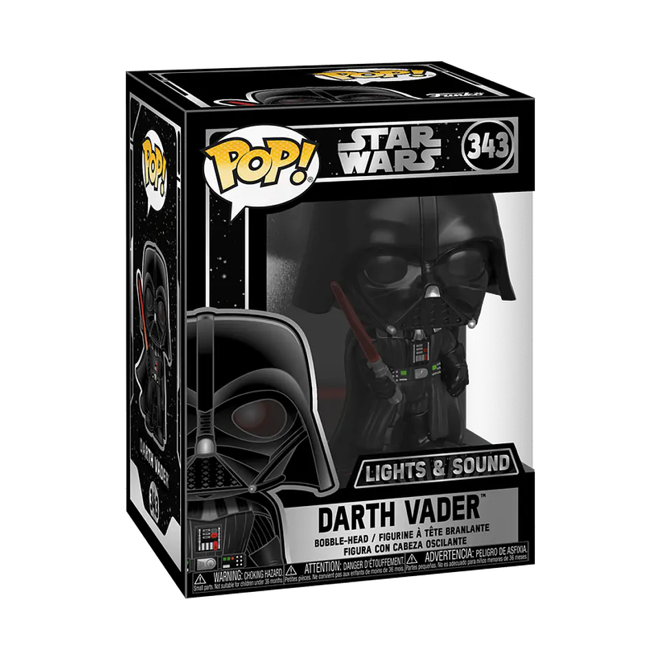 Funko Pop! Darth Vader (Lights & Sounds) #343 - Star Wars 1