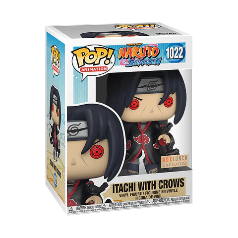 Funko Pop! Itachi with crows #1022 BoxLunch - Naruto Shippuden