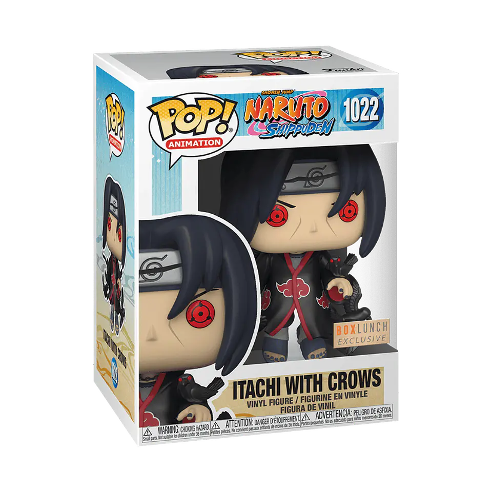 Funko Pop! Itachi with crows #1022 BoxLunch - Naruto Shippuden 1