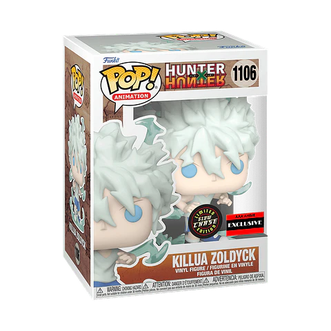 Funko Pop! Killua Zoldyck (Glow Chase) #1106 AAA Anime - Hunter x Hunter