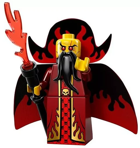 Lego Minifigura: Mago Malvado - Serie 13